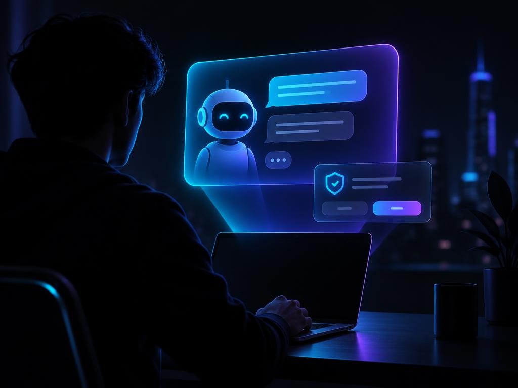 An agent asking its human for permission to connect